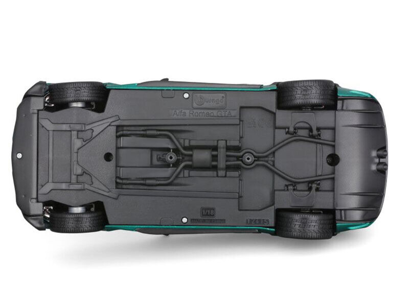 Bburago Alfa Romeo Giulia GTA 1:18 zelená metalíza